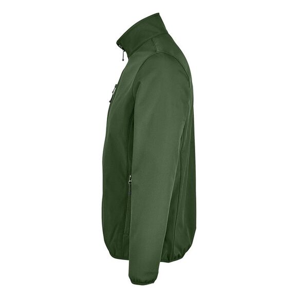 SOLS Mens Radian Soft Shell Jacket / Forest Green - Picture 3 of 4